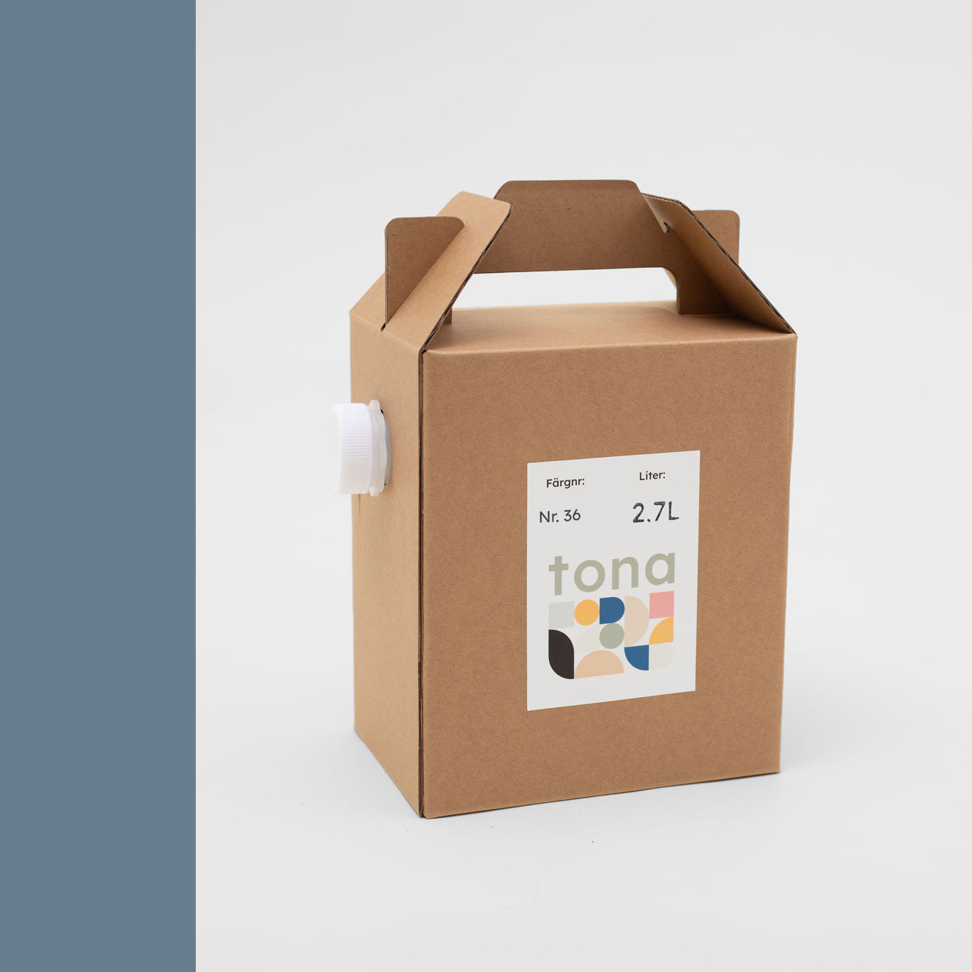 Snickerifärg Nr 36. Dimblå