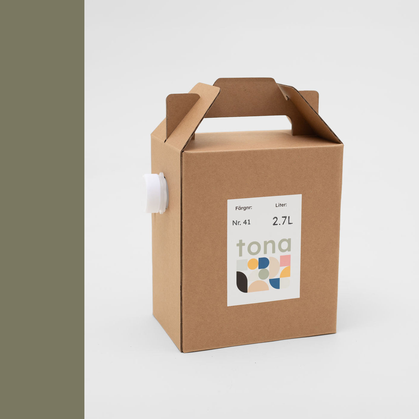 Snickerifärg Nr 41. Torv