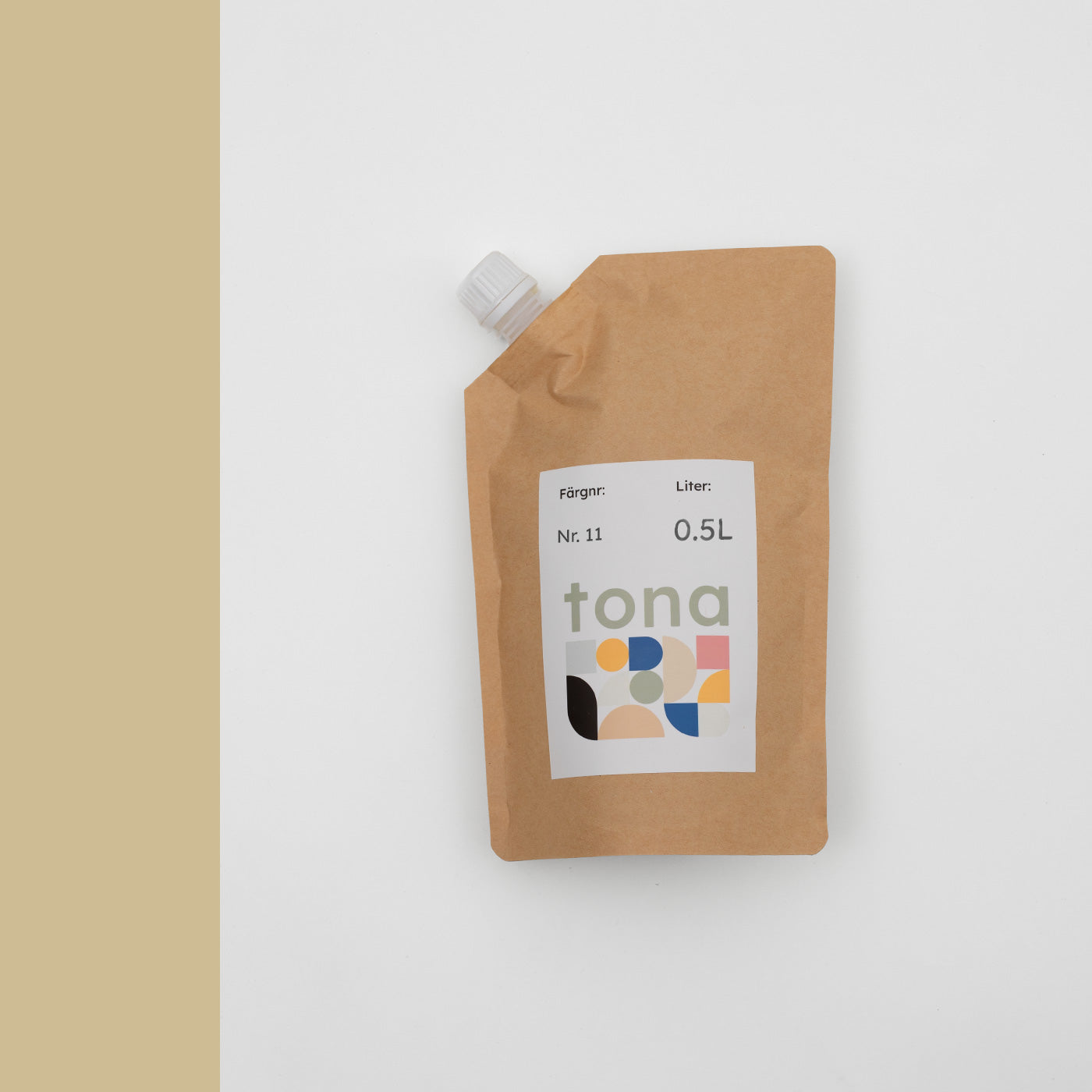 Väggfärg Nr 11. Olivbeige