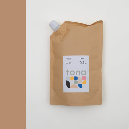 Snickerifärg Nr 27. Karamell