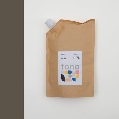 Snickerifärg Nr 54. Mörkbrun