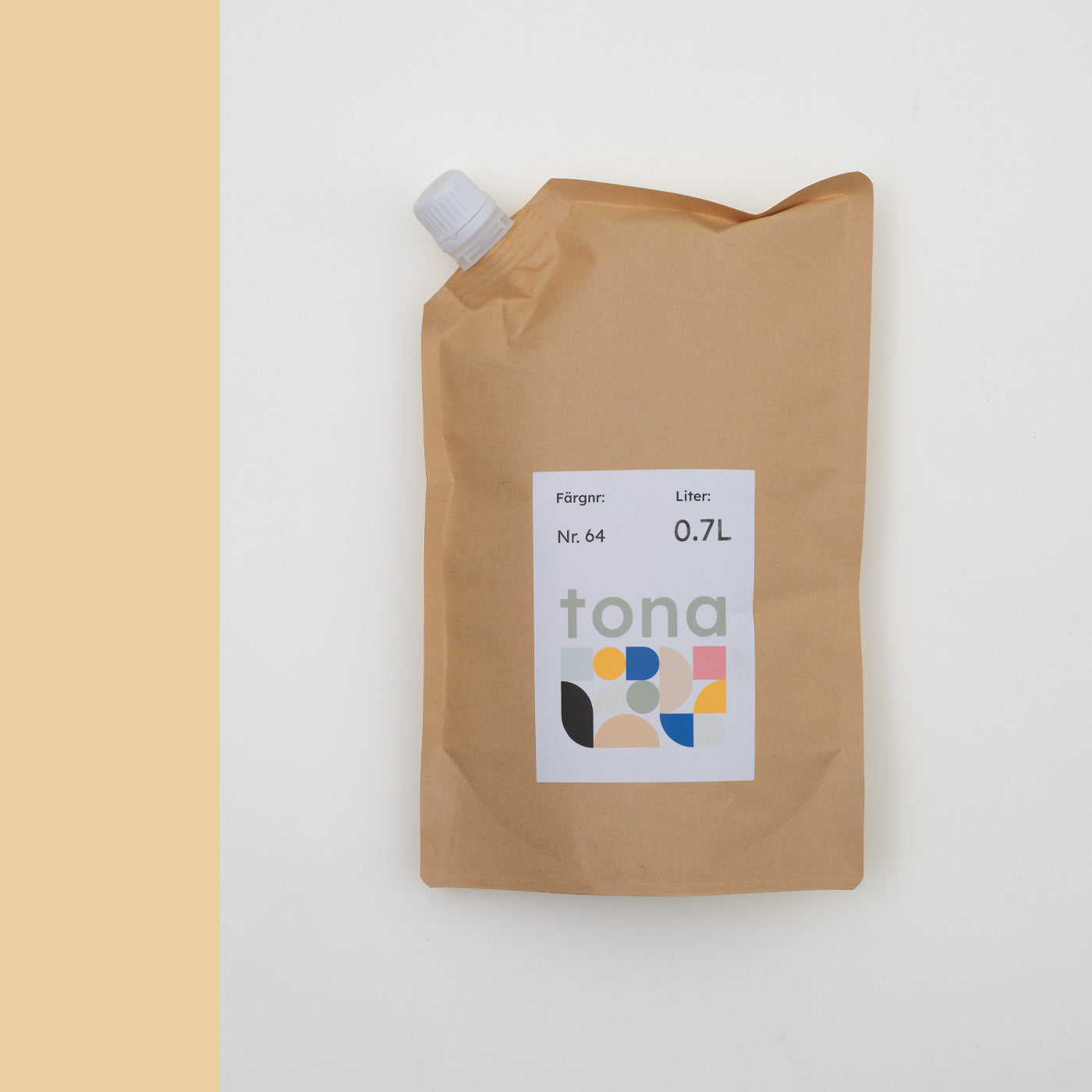 Snickerifärg Nr 64. Persika