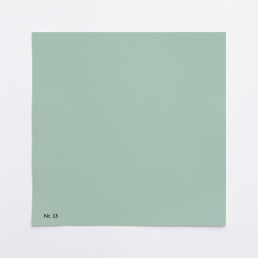 Väggfärg Nr 13. Dimgrön