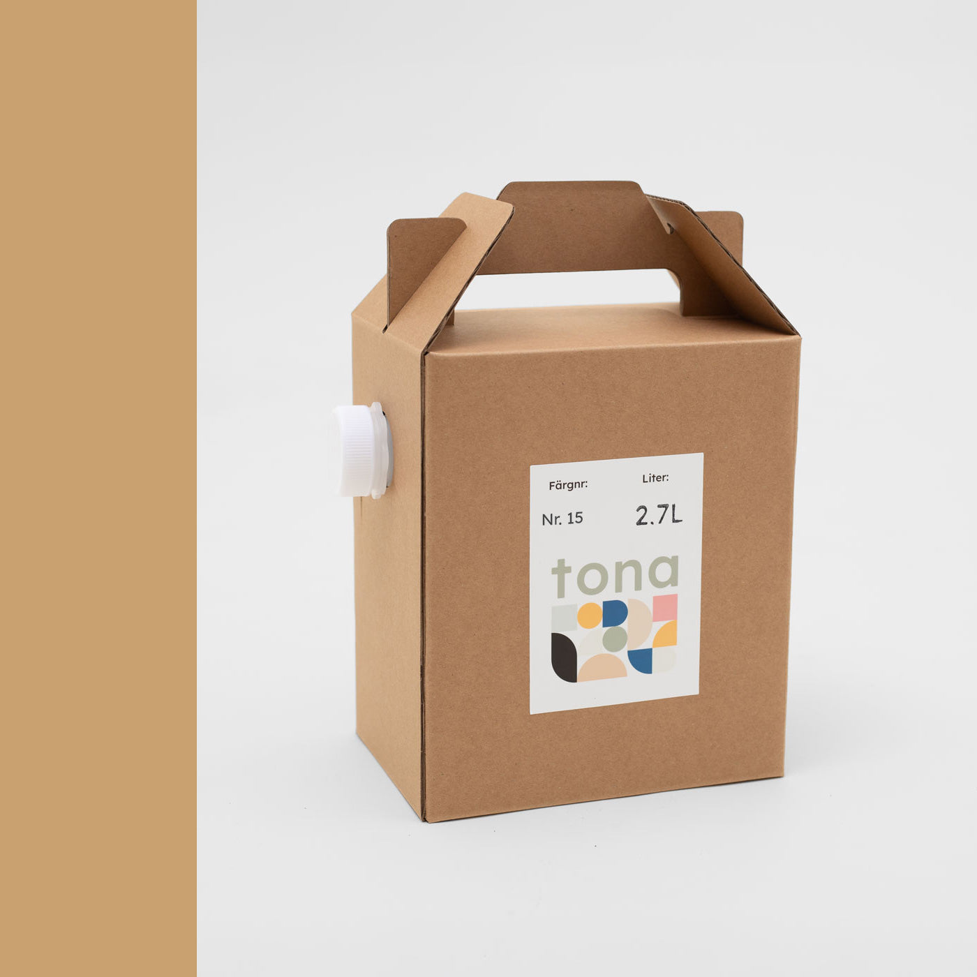 Väggfärg Nr 15. Honung