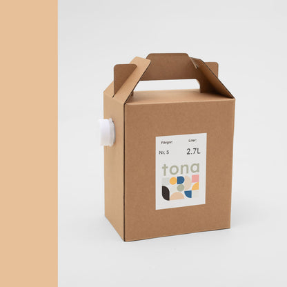 Väggfärg Nr 5. Rosaguld