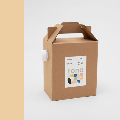 Väggfärg Nr 64. Persika