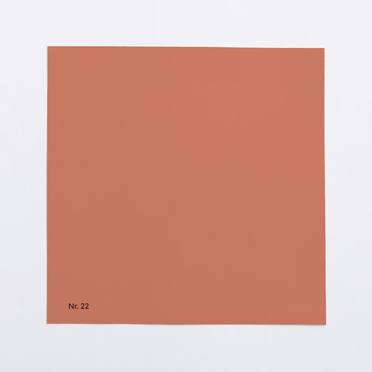 Väggfärg Nr 22. Terrakotta
