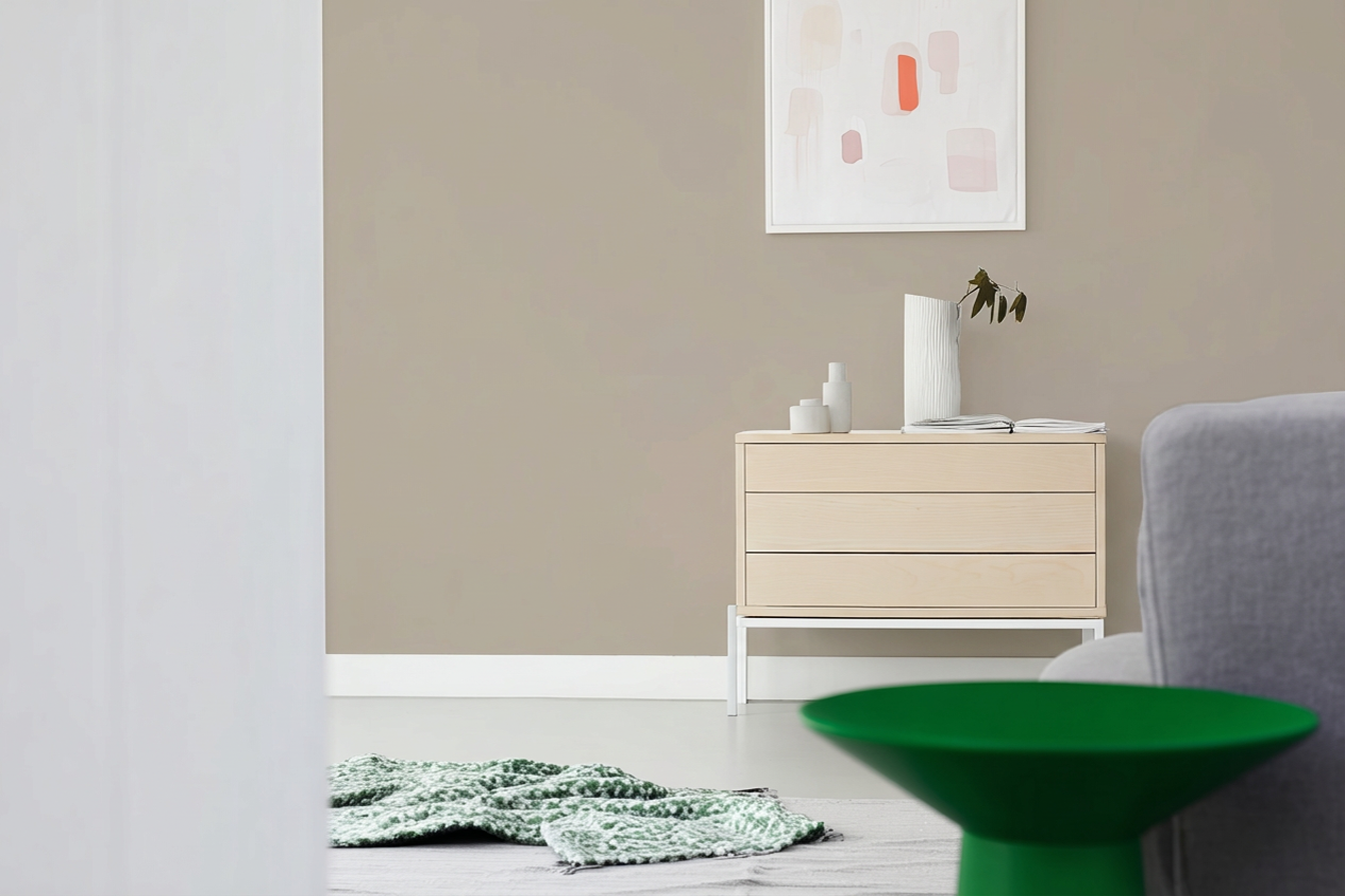 Väggfärg Nr 23. Ask