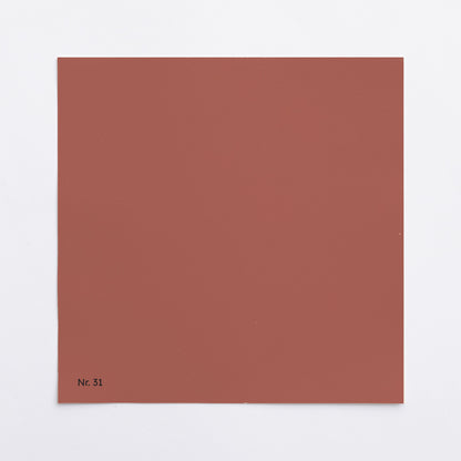 Väggfärg Nr 31. Tegel
