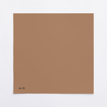 Väggfärg Nr 33. Kastanj
