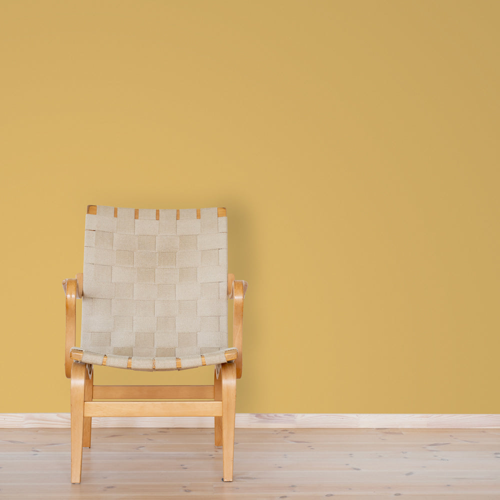 Väggfärg Nr 52. Ljusgul