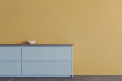 Väggfärg Nr 52. Ljusgul