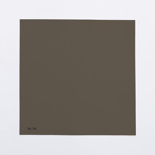 Väggfärg Nr 54. Mörkbrun