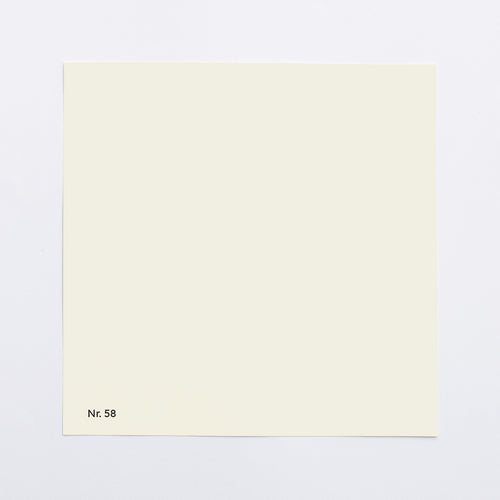 Väggfärg Nr 58. Molnvit