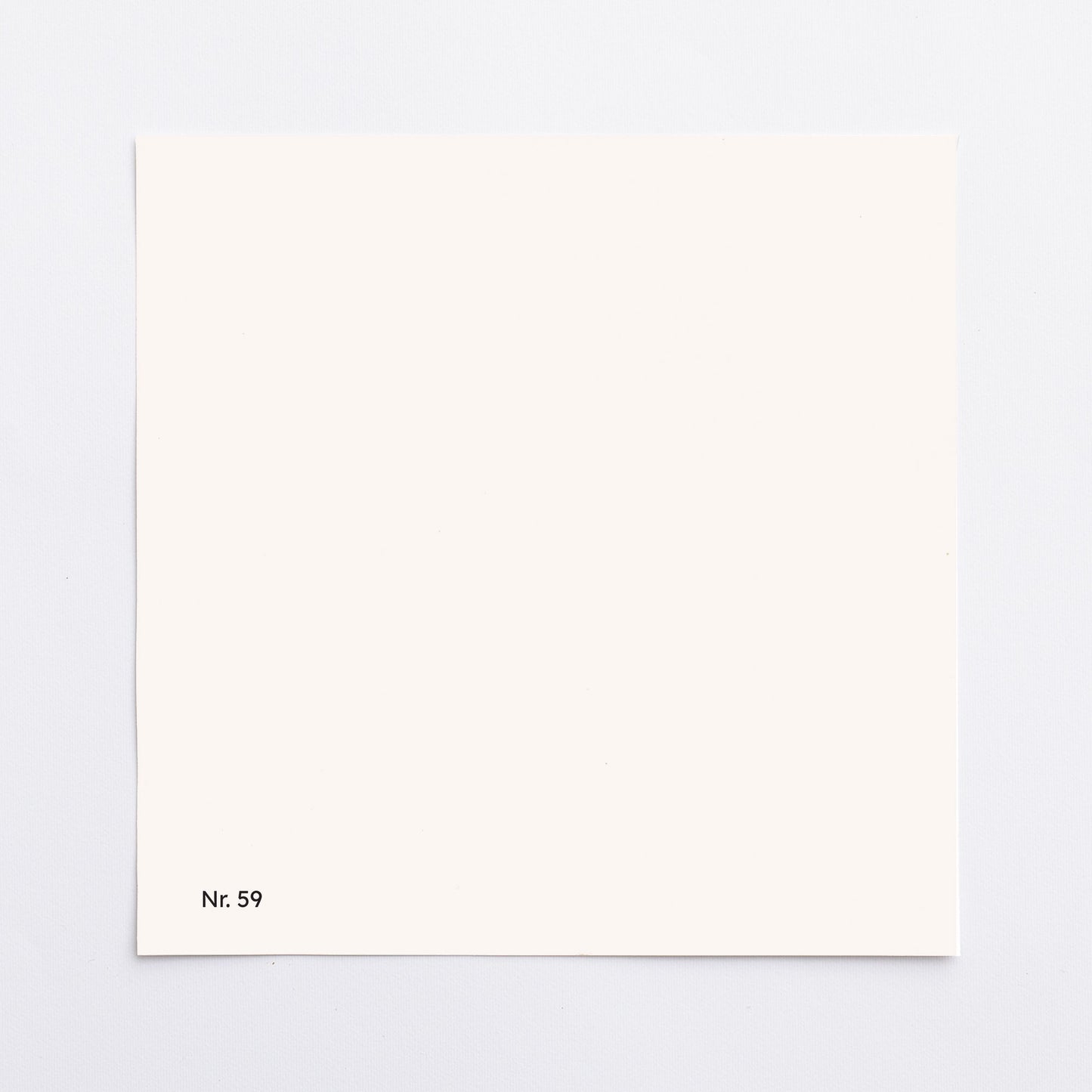 Väggfärg Nr 59. Pärlvit