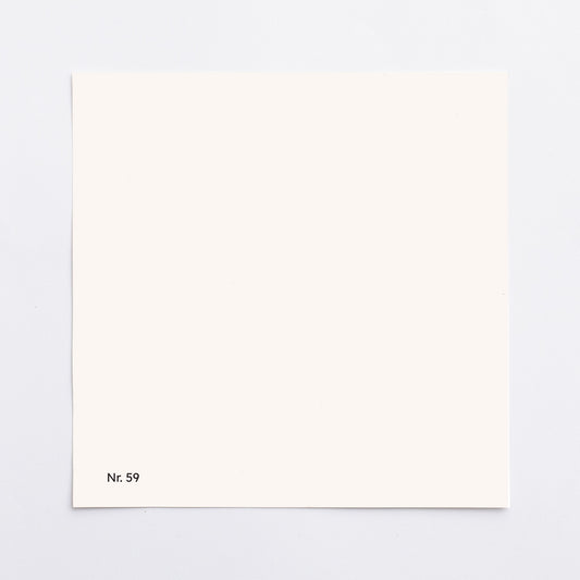 Väggfärg Nr 59. Pärlvit