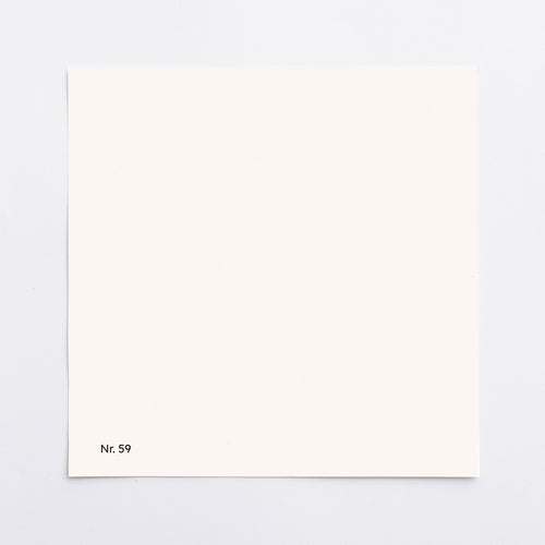 Väggfärg Nr 59. Pärlvit