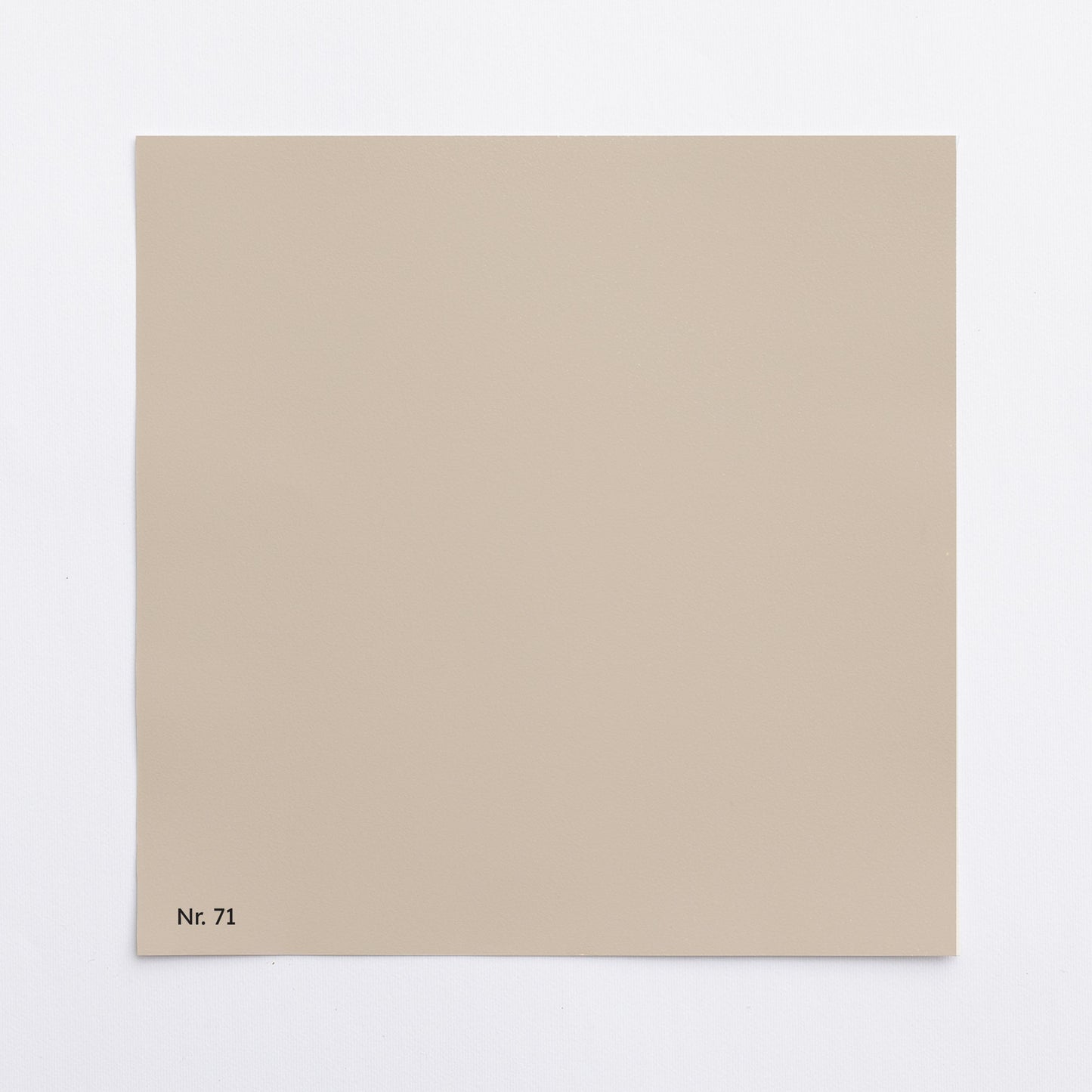 Väggfärg Nr 71. Varmbeige