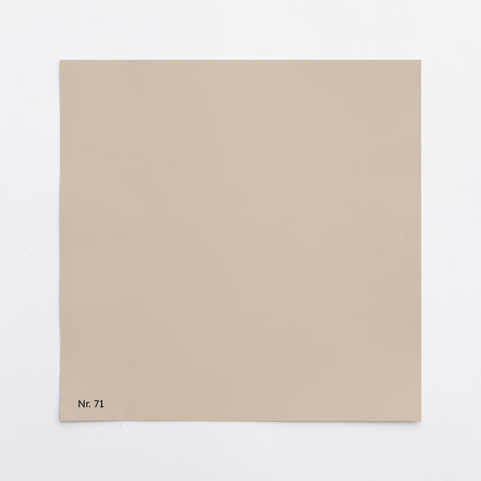 Väggfärg Nr 71. Varmbeige