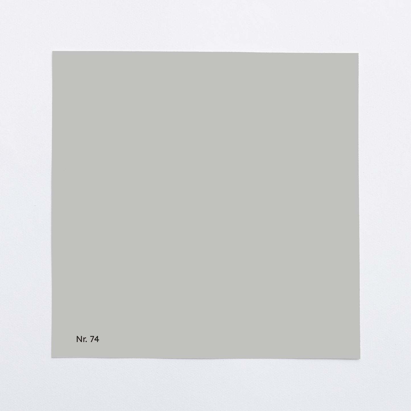 Väggfärg Nr 74. Gråton