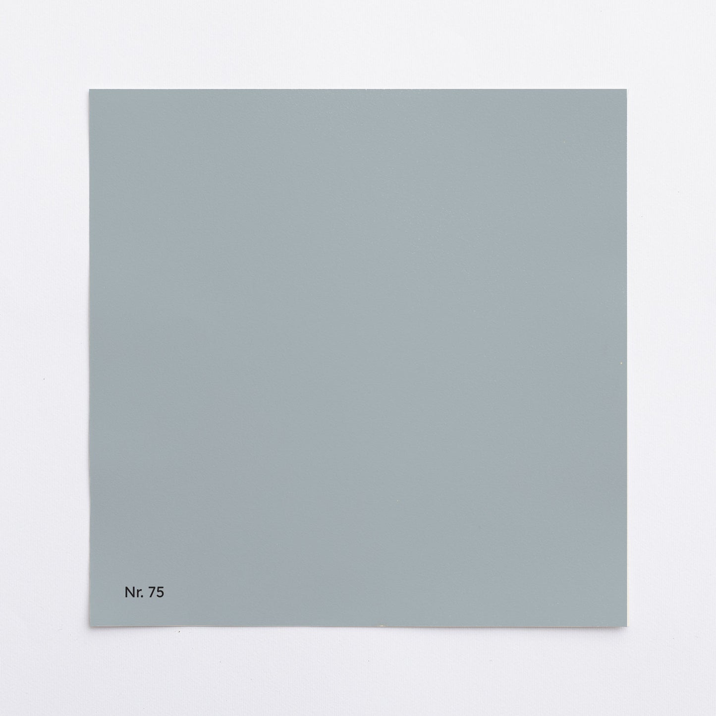 Väggfärg Nr 75. Gråblå
