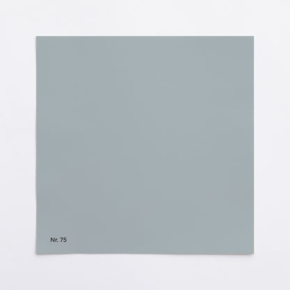 Väggfärg Nr 75. Gråblå