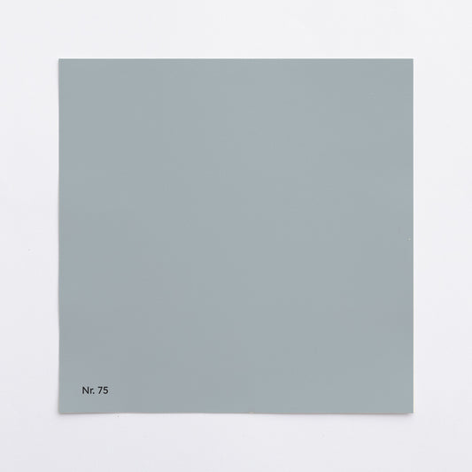 Väggfärg Nr 75. Gråblå