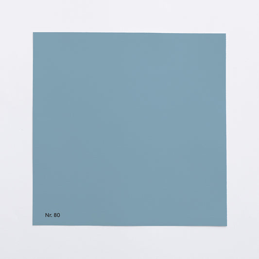 Väggfärg Nr 80. Blådis