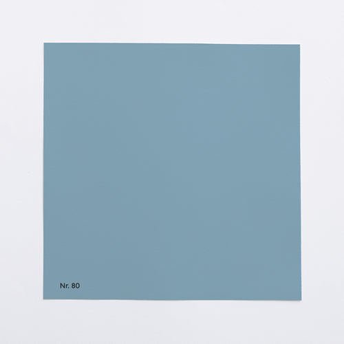 Väggfärg Nr 80. Blådis